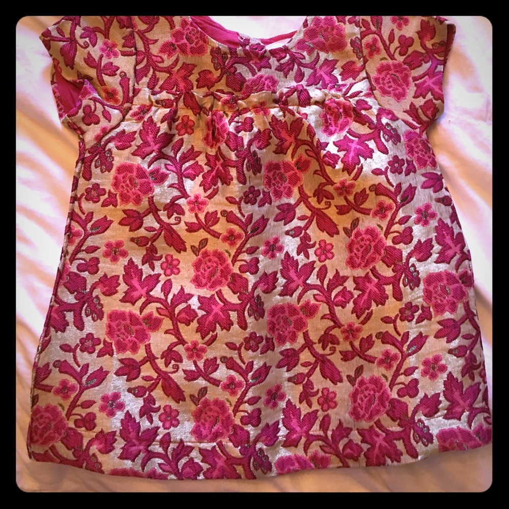 Gorgeous brocade floral dress