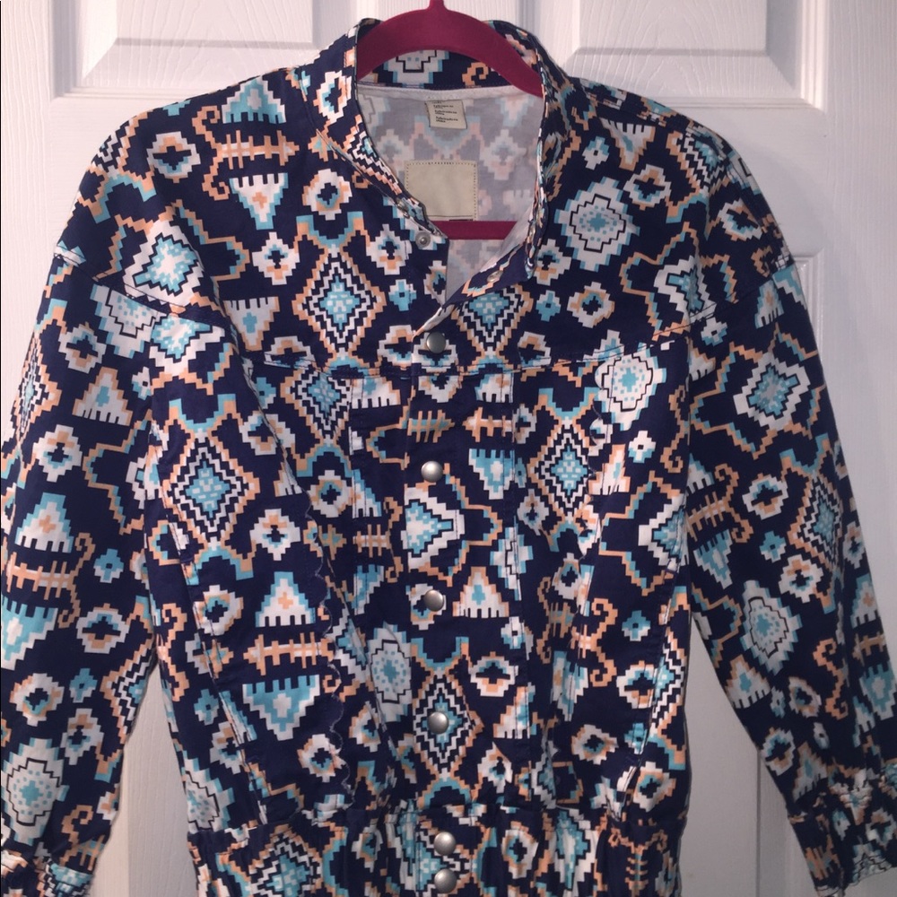 Aztec Print Junior Jacket