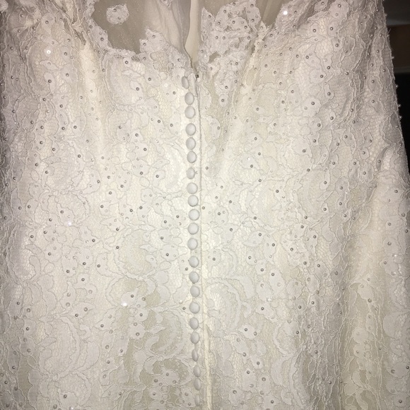 Audrey Hepburnesque wedding T length dress - Picture 6 of 7