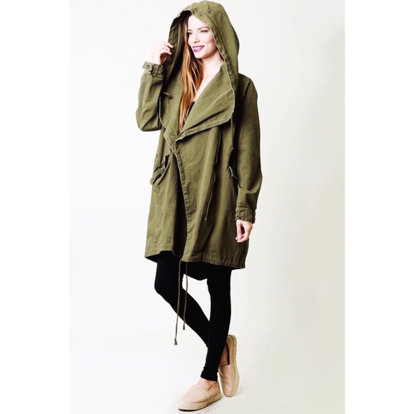 | OLIVE UTILITY JACKET | - Picture 2 of 7