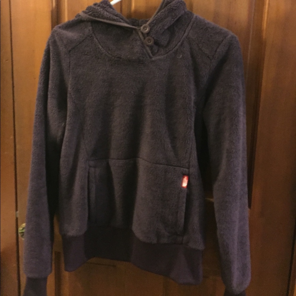 Northface eggplant synchilla hoodie