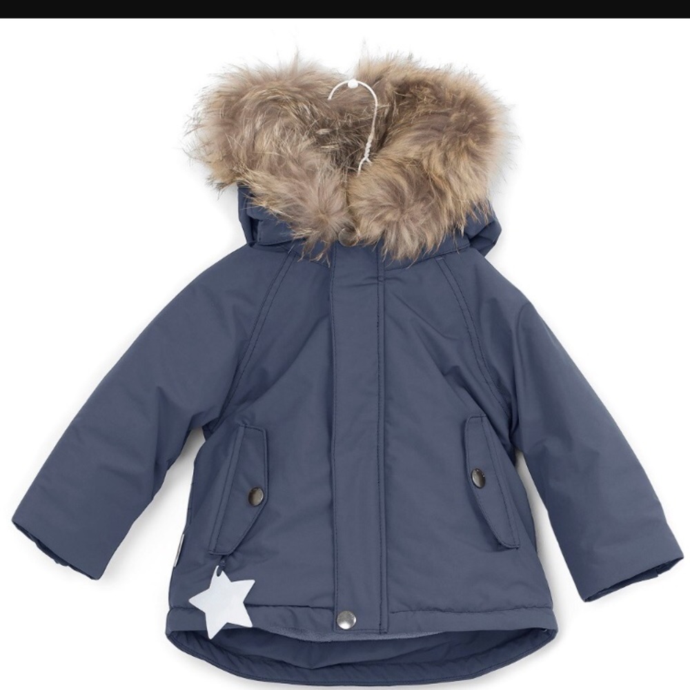Danish brand - Mini A Ture - winter jacket w fur