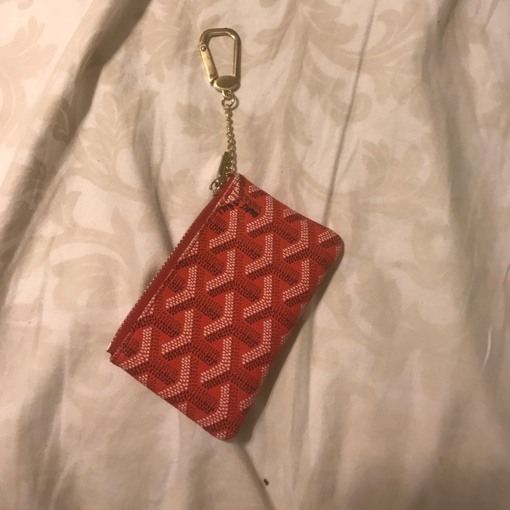 Goyard keychain wallet