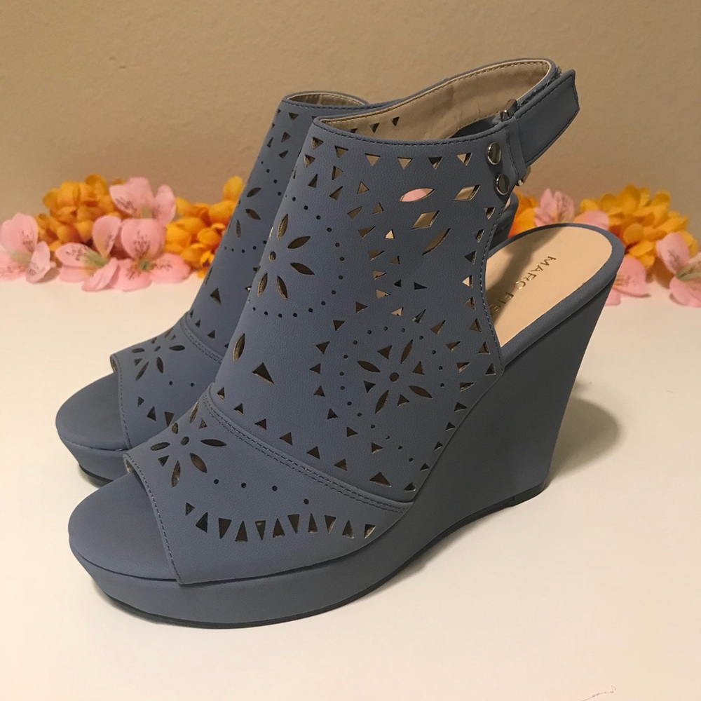 Marc Fisher Laser Cut Wedges