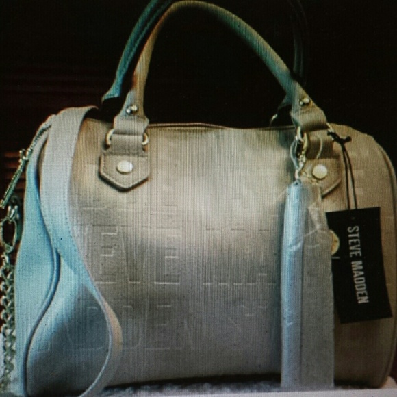 Steve Madden Handbags - Steve Madden NWT Blogo Bisque Satchel