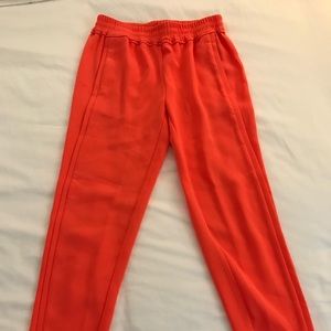 JCrew Pink Tuxedo Pants, size 0