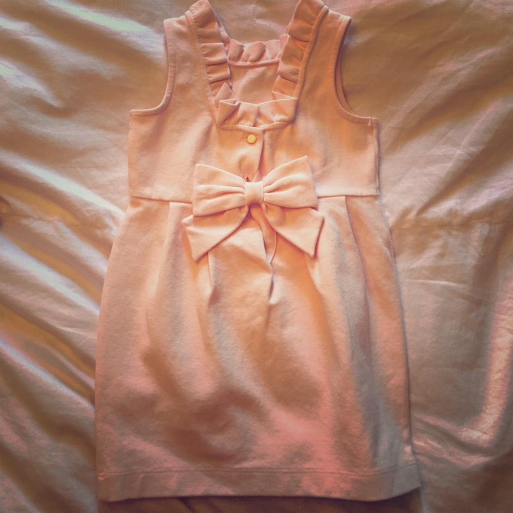 Janie and Jack pink dress