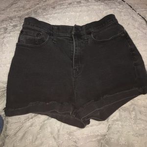 Black Madewell shorts