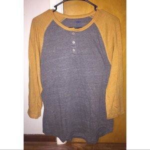 Mustard Baseball Tee