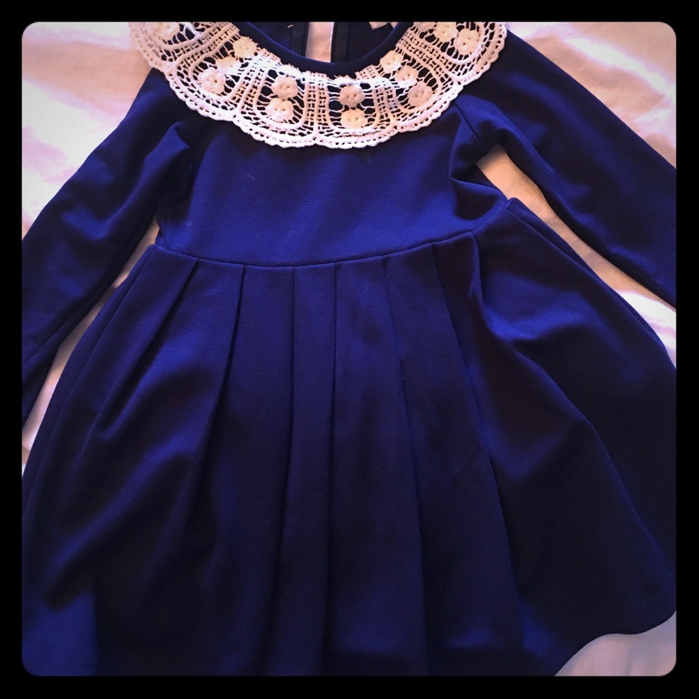 Beautiful lace collar Trish Scully dress