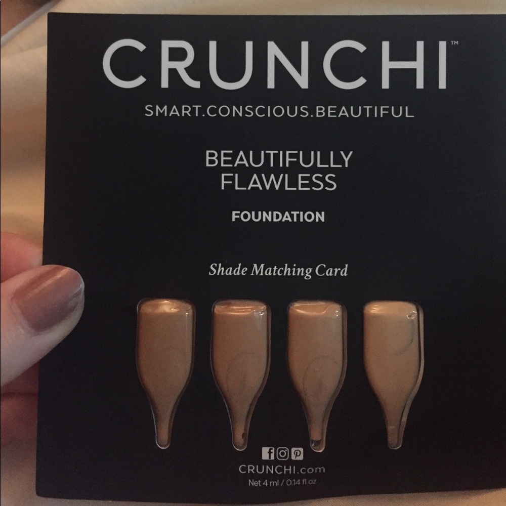 Crunchi Collection Shade Matching Card