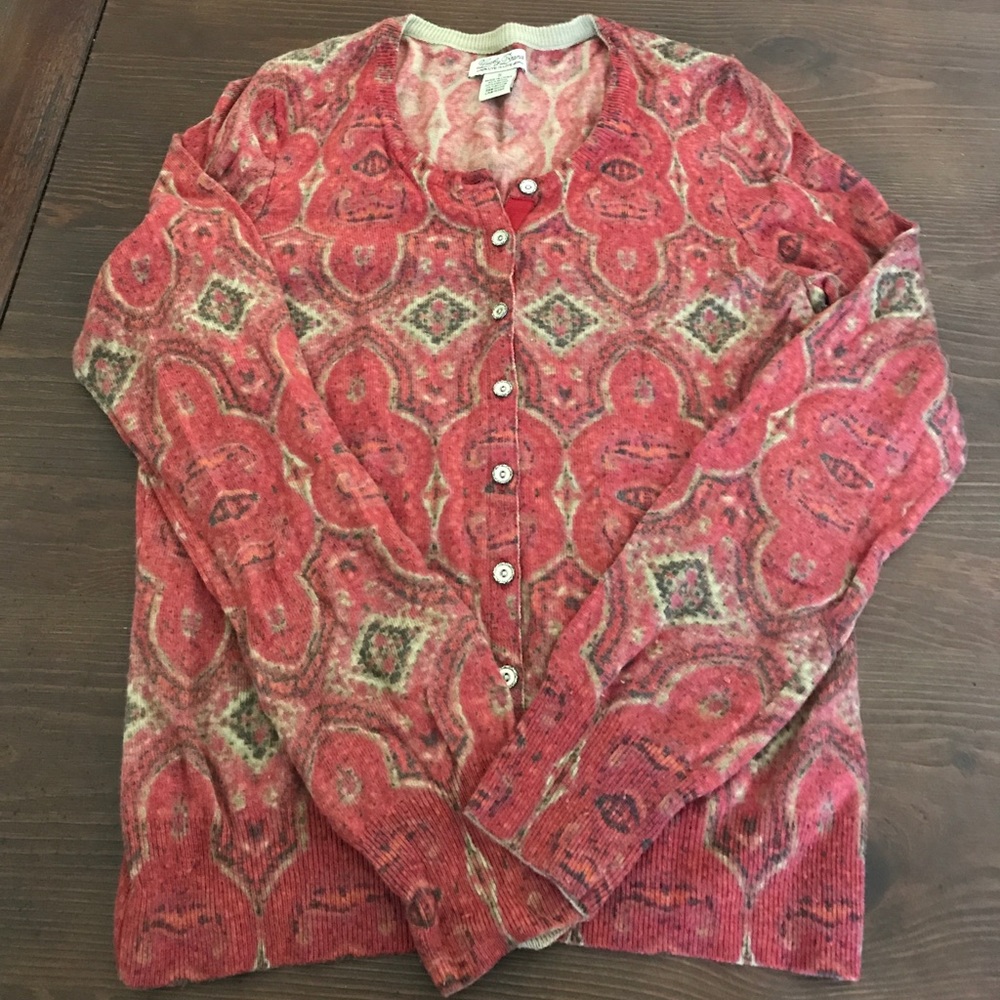 Lucky Brand Cardigan in Red