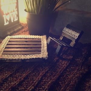 Phone Holder and Coaster Set