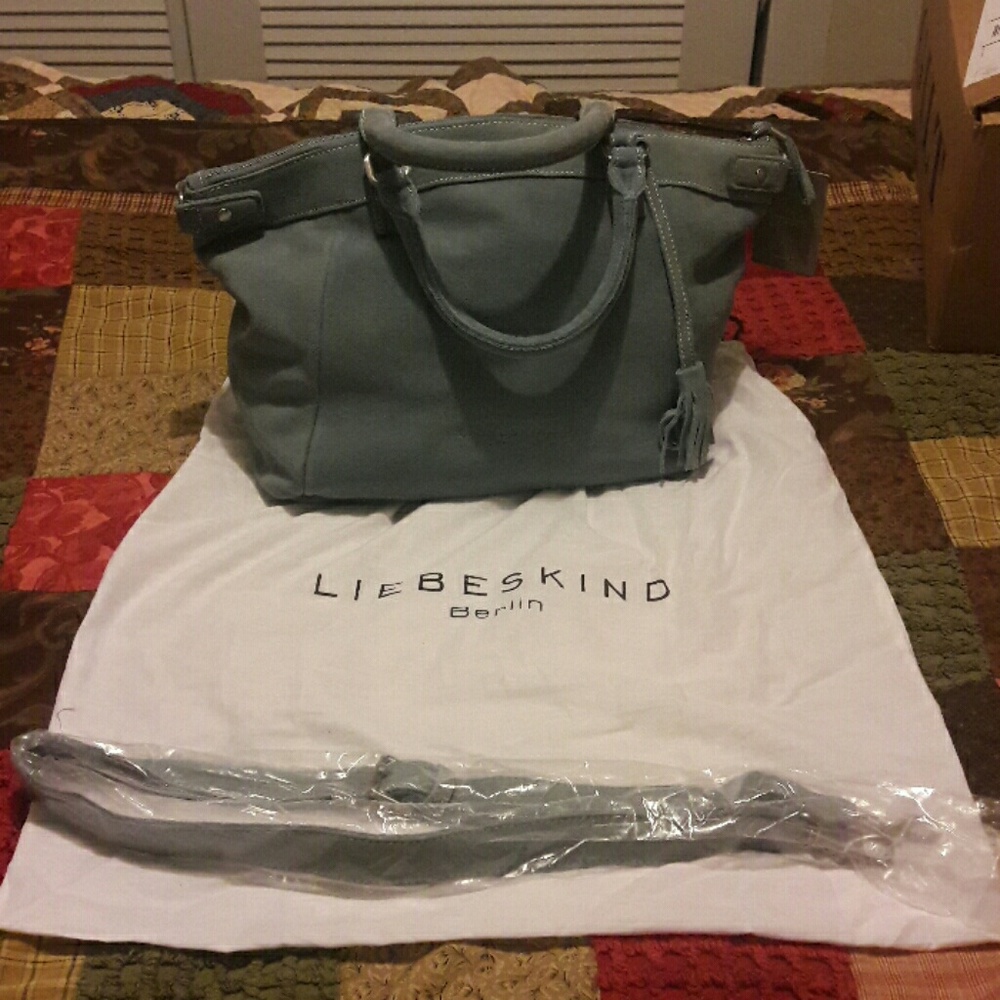 Beautiful Liebeskind Suede Purse!