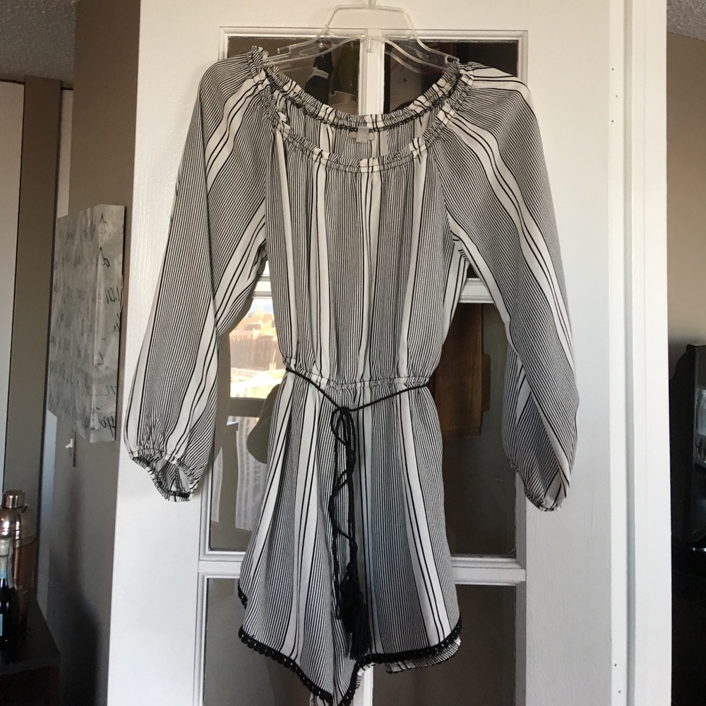 Off the shoulder romper!