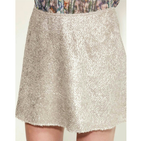 Theyskens' Theory: Metallic Skirt - Picture 3 of 6