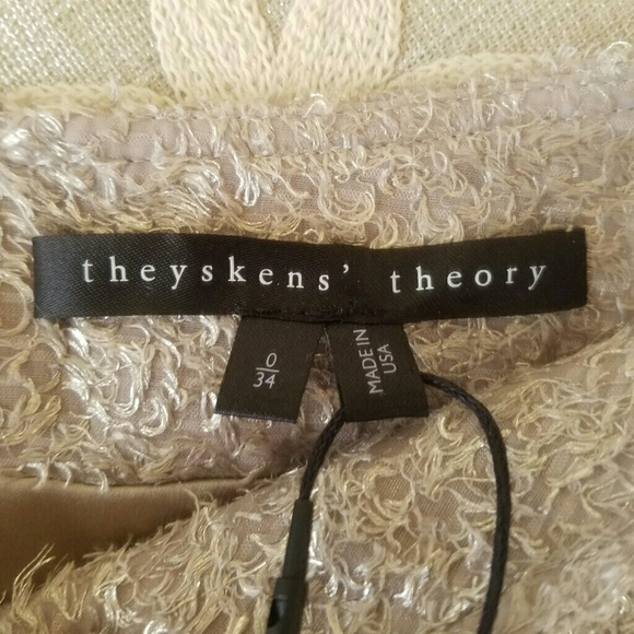 Theyskens' Theory: Metallic Skirt - Picture 5 of 6