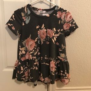 Flower Pop-lem Top
