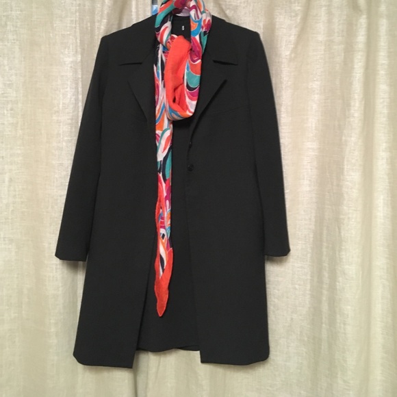 Sleeveless dress with matching overcoat, size 6 - Picture 3 of 5
