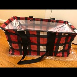 Thirty One Large Utility Tote in Check Mate