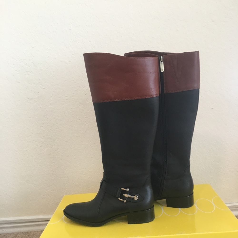 Worn Once! Circa Block Color Riding Boots - image 1