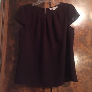 LOFT Maroon dress shirt