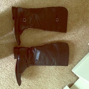 Frye black riding boots