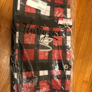 Thirty One Large Utility Tote in Check Mate