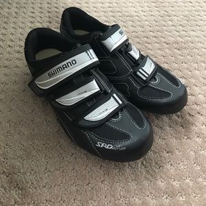 Shimano SPD SL spin shoes with clips