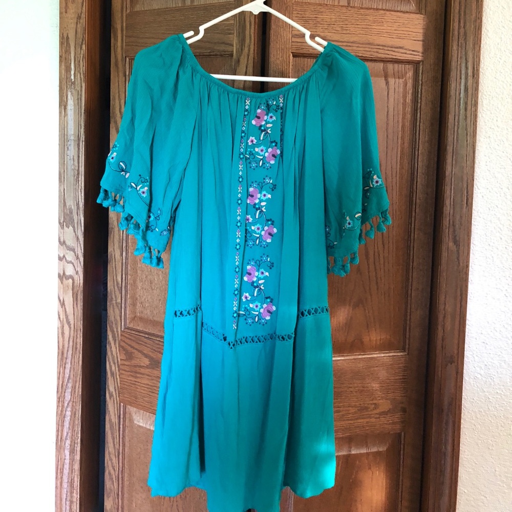 Off the shoulder tunic
