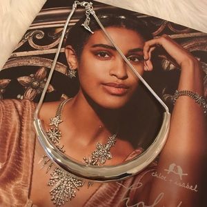 La Lune Sculpted Collar Necklace