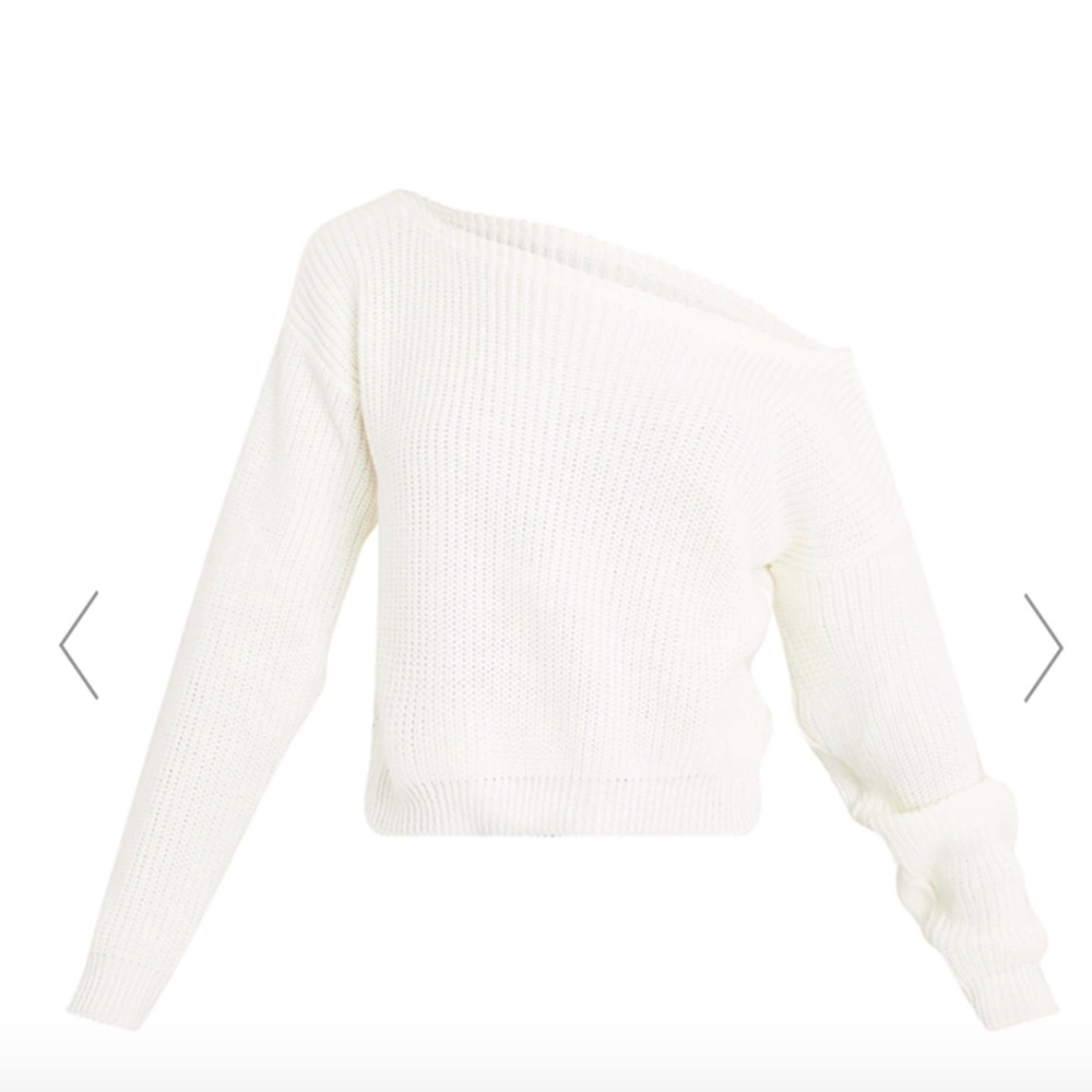 off the shoulder sweater