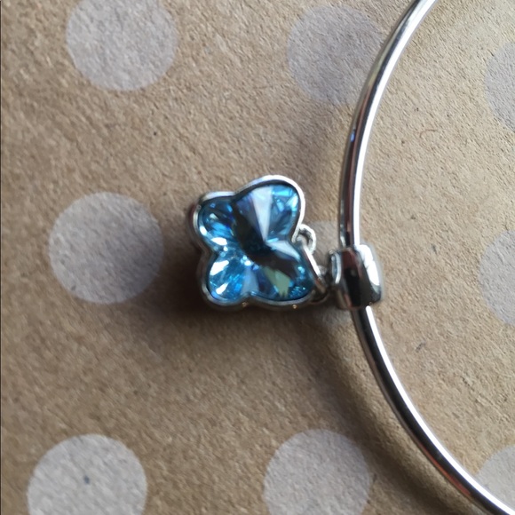 Crystal Bracelet with Swarovski Butterfly Charm 🦋 - Picture 1 of 6