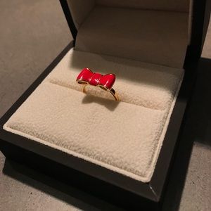 Kate Spade bow ring SZ 7