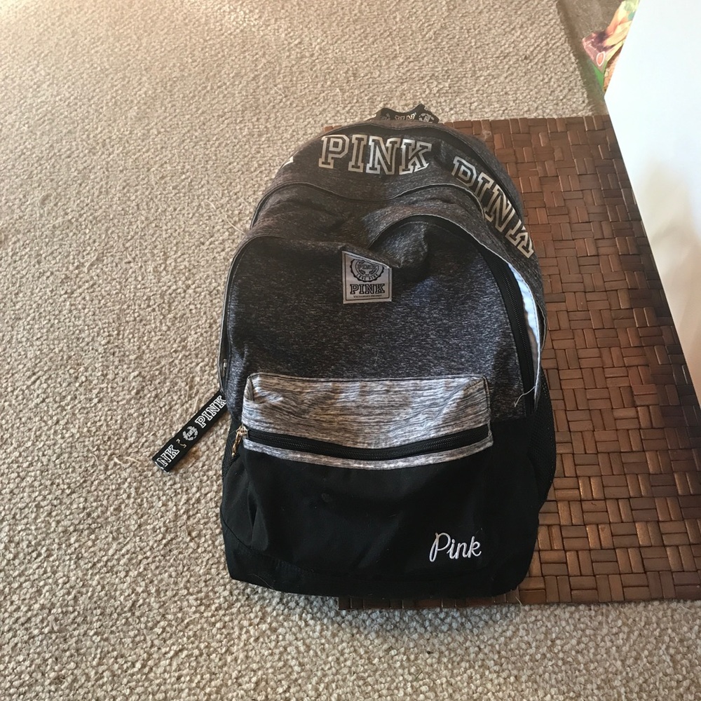 Pink backpack