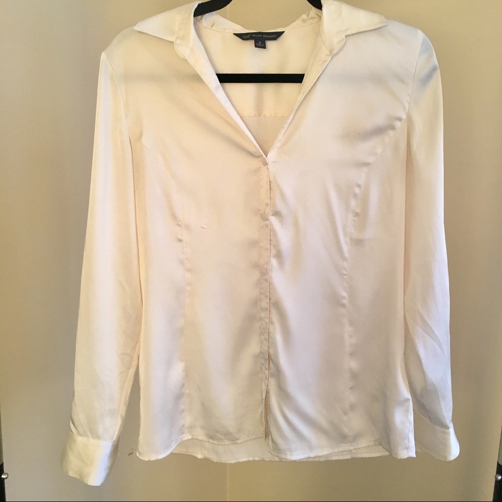 Silky Cream Brooks Brothers Button Down