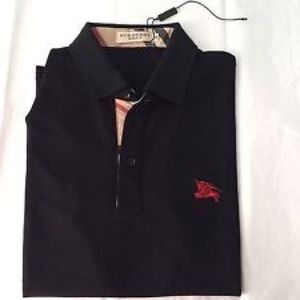 Men’s Burberry polo - black