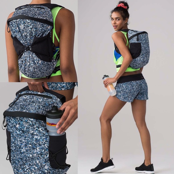 NWT Lululemon SeaWheeze Run All Day Backpack blue - Picture 2 of 8