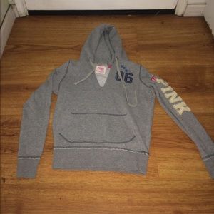 Vs Pink V Neck Sweater