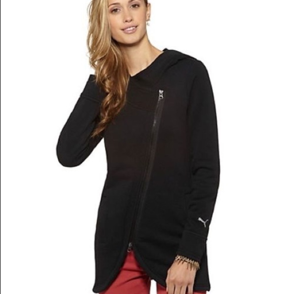 PUMA Assymetrical Zip Hoodie