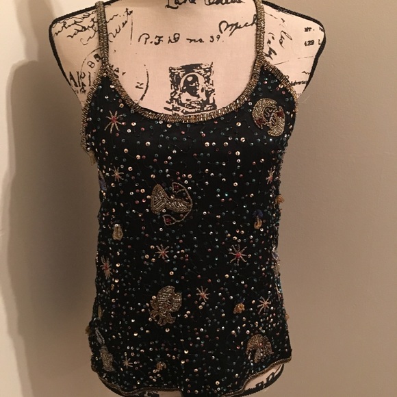 Stunning vintage tank top! See sizing info💖 - Picture 5 of 5