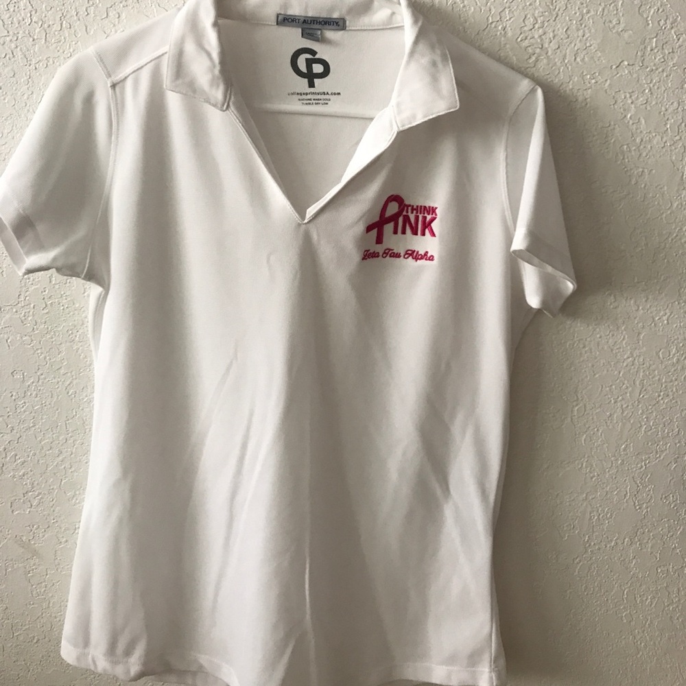 Zeta Tau Alpha Think Pink Polo