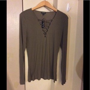 New Express Tied up long sleeve