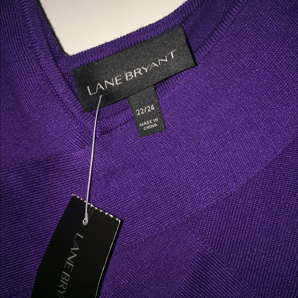 Purple stretch sleeveless