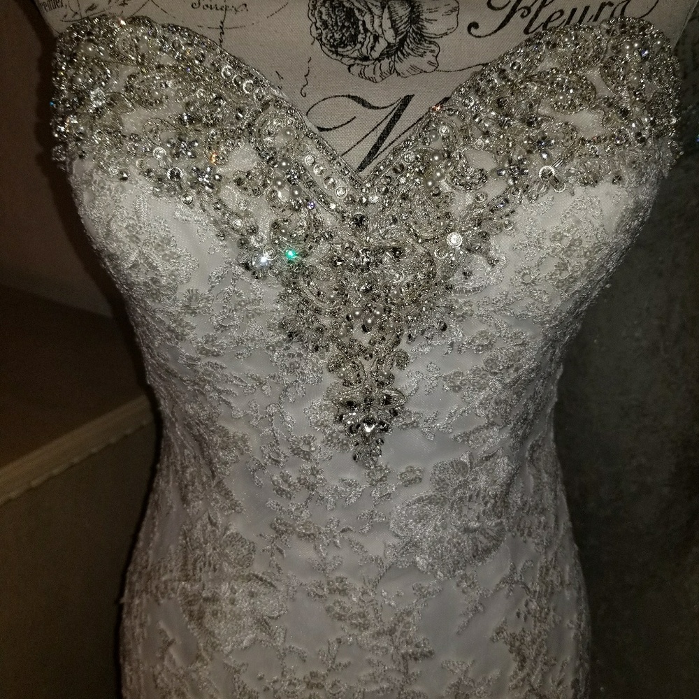 Allure Romance Wedding Dress💘 - Picture 1 of 8