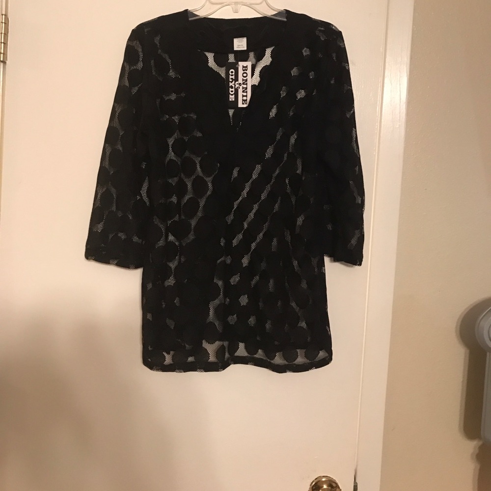 NWT sheer shirt