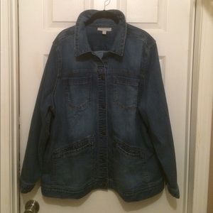 Blue, denim jacket!