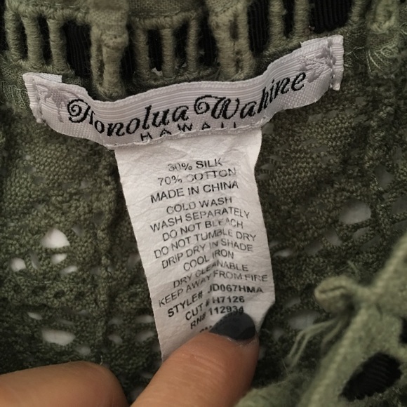 Silk-cotton blend top - Picture 5 of 5