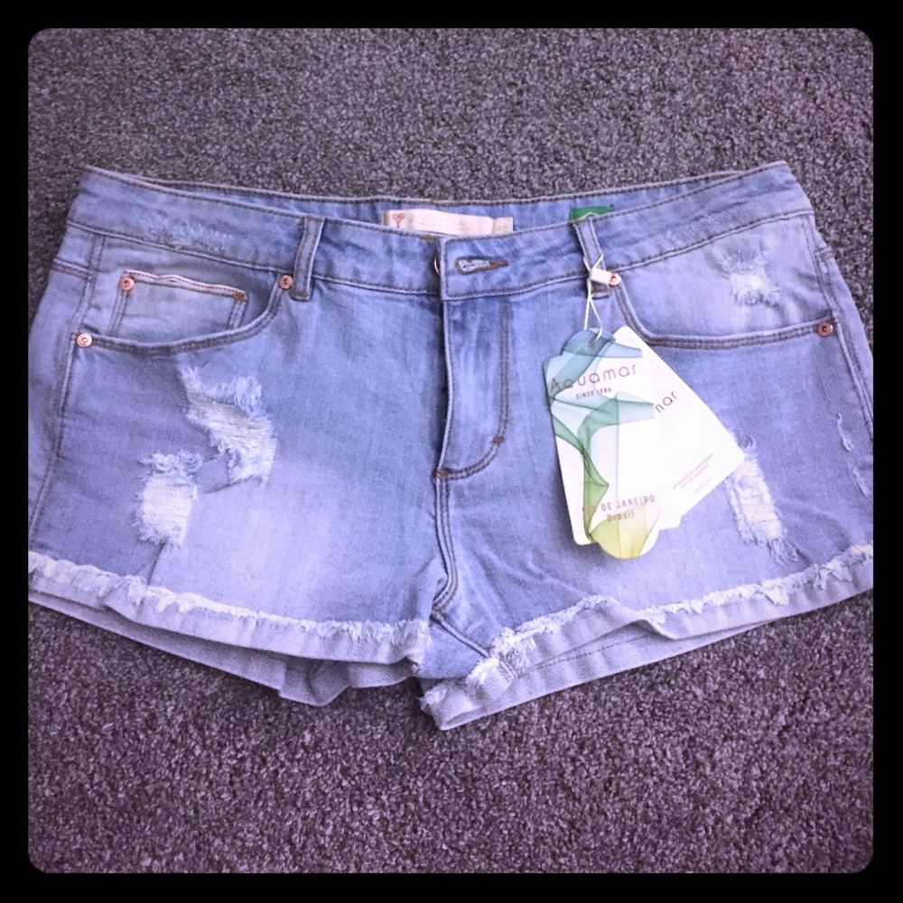 Sexy Stretchy Brazilian denim shorts