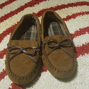 Boys house slippers (moccasins)